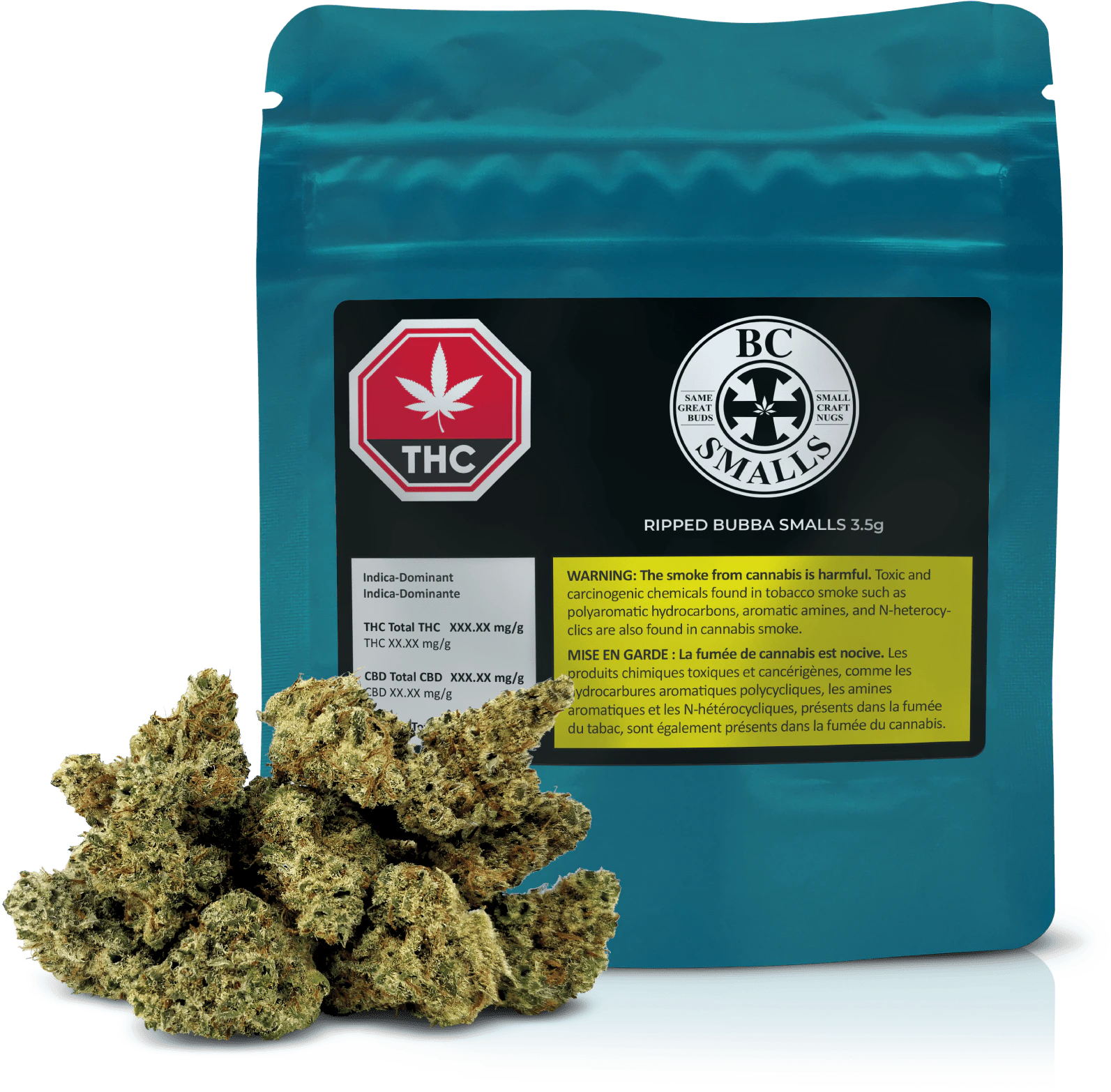 BC Smalls - BC Smalls Ripped Bubba 3.5g Main Image