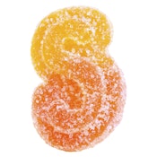 Sourz - Fully Blasted Peach Orange 1:1 THC CBD Gummy 1 Pack Soft Chews