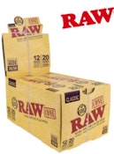 RAW - 20 PACK 70/30MM PRE-ROLLED CONES