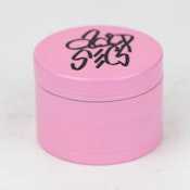 50mm Acid Secs 4pc Glow-in-the-Dark Metal Grinder - Pink