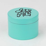 50mm Acid Secs 4pc Glow-in-the-Dark Metal Grinder - Green