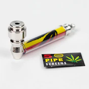 3.5" Metal Pipe with Screens