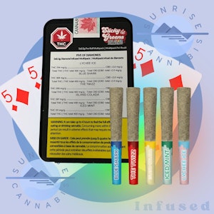 Sticky Greens - FIVE OF DIAMONDS VARIETY - STICKY GREENS - 5X0.5G