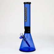 15.5" Preemo Black Pinch Full Color Beaker Bong - Violet