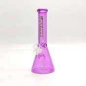 10" Fortune Full Colour Beaker Bong - Purple