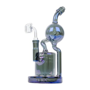 Red Eye Tek  - 8.5" Metallic Terminator Finish Aorta Concentrate Recycler - Ice Grey (Red Eye Tek)
