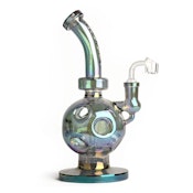 11" Metallic Terminator Finish Swiss Globe Rig - Green