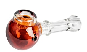 4.5" HONEYWELL BOWL PIPE | RED EYE GLASS