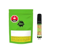 JUST GREENS HIGH THC LIQ DIAMOND BLEND CARTRIDGES - 1 X 1 GRAM