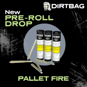 Dirtbag - Pallet Fire 5 x 0.7g Pre-Rolls
