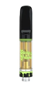 Sticky Greens - Red Razzleberry Liquid Diamond Cart - 1g