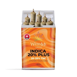 Weed Me Grind - Weed Me Grind Indica 20% Plus Pre-Rolls - 10 x 0.35g