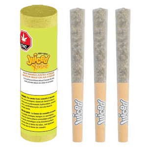 Good Supply Juiced - Good Supply Juiced Xtreme-Maui Mango Resin Infused Pre-Rolls - 3 X 0.6g