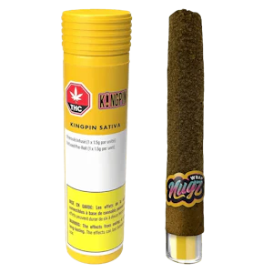Nugz - Kingpin Sativa Infused Blunt Wrap - Nugz - 1 x 1