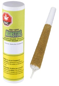 Good Supply Monsters - Good Supply Monkey Walker Monster 1000mg Infused Pre-Roll - 1 x 2.38g