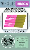 BABY JEETER - 5PK PEACHES INFUSED PRS