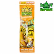 Juicy - Pineapple Shake Terp Enhanced Hemp Wraps - 2ct