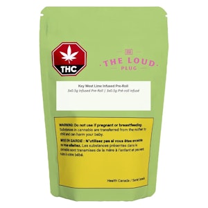 The Loud Plug - Key West Lime Infused (0.5g x 3PR) - The Loud Plug