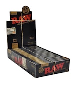 Raw Black Classic Natural Unrefined Papers 1 1/4 Size