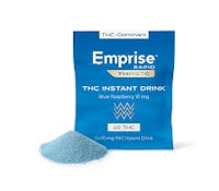 Blue Raspberry 10 mg THC Instant Drink Powder - Emprise