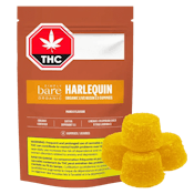 Harlequin Organic 1:1 Live Rosin Soft Chews - Simply Bare - 14
