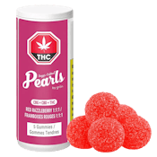 RED RAZZLEBERRY CBG/CBD/THC CHEWS - 17.5