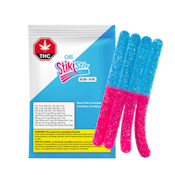 SOUR RAZZY PINK LEMONADE CBG:THC CHEWS - 10