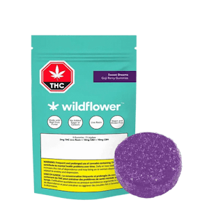 Wildflower - Wildflower Sweet Dreams Goji Berry 1:5:5 THC:CBD:CBN Chews - 5 X 2mg