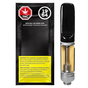 1964 - GLTO #41 FSE Resin 510 Vape Cartridge - 1g