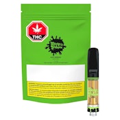Just Greens High THC Distillate 510 Vape Cartridge - Sticky Greens - 1