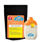 Peach Melonberry Disposable Vape - VoxPuffz - 1.2