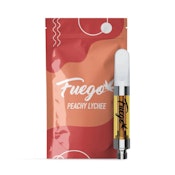 Peachy Lychee 510 Vape Cartridge - Fuego - 1