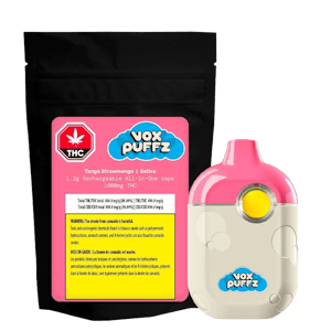 VoxPuffz - Tango Strawmango Disposable Vape - VoxPuffz - 1.2