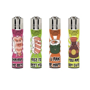 Smoke Arsenal  - Clipper Lighters - Sushi Sentences
