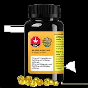 Balanced 10:10 THC:CBD Softgels 50pack