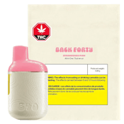 Back Forty Strawberry Pink 0.95g Disposable Vape