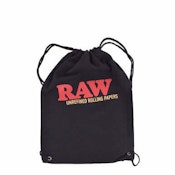RAW Drawstring Bag- Black