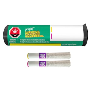 BOXHOT - Alien OG & Peach OG 2 x 1g  Infused Pre-Rolls