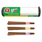 Trifecta of Radical Blunt Smoking Power 3 x 1g Distillate Infused Blunts