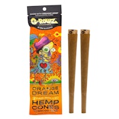 G-Rollz - Orange Dream Flavored Terpene-infused Pre-rolled Hemp Cones - 2ct