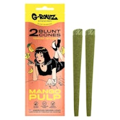 G-Rollz Mango Pulp Terpene-infused Pre-rolled Hemp Cones - 2ct