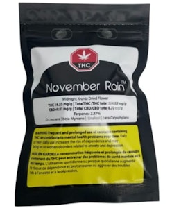 NOVEMBER RAIN - Midnight Kruntz 7g Dried Flower