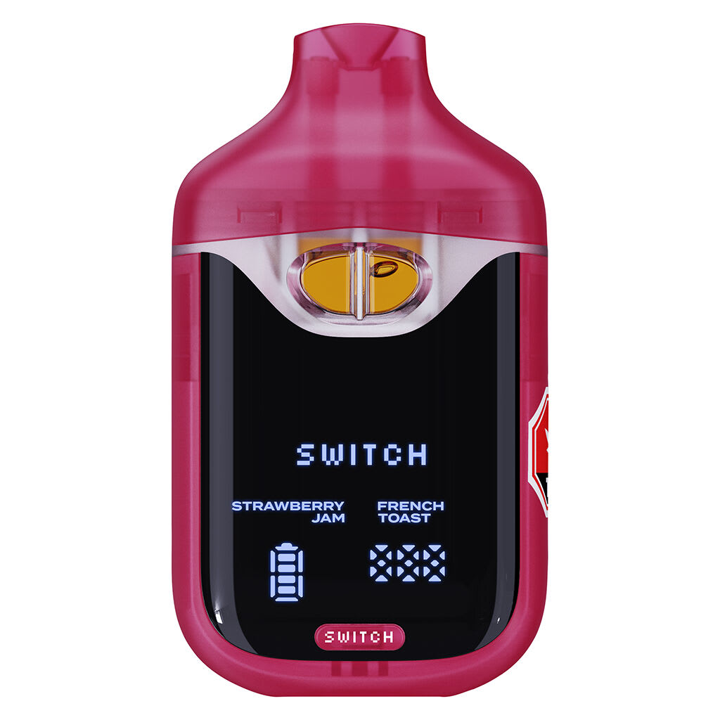 Boutiq - Switch 95+ Digital Diamonds Strawberry Jam/French Toast - Sativa - AIO - 1g