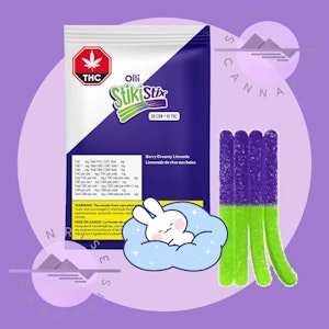 Olli - 3:1 SOUR BERRY DREAMY LIMEADE - OLLI STICKY STICKS