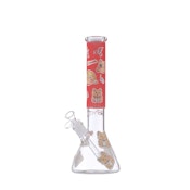 14 inch 4MM Glass Beaker Bong (Lucky Cat)