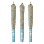 AMBR - Rainbow Snowcone 3 x 0.5g Infused Pre-Rolls