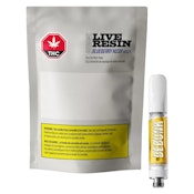 Debunk - Blueberry Kush Live Resin 1g Prefilled Vape Cartridge