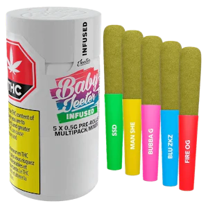Jeeter - Baby Jeeter Infused Multi-Pack Pre-Rolls - 5 x 0.5g