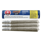 Blueberry Blaster Heavies Infused Pre-Rolls - Shred X - 3 x 0.5