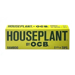 BOB HQ  - OCB | House Plant 1 1/4 Rolling Papers + Tips